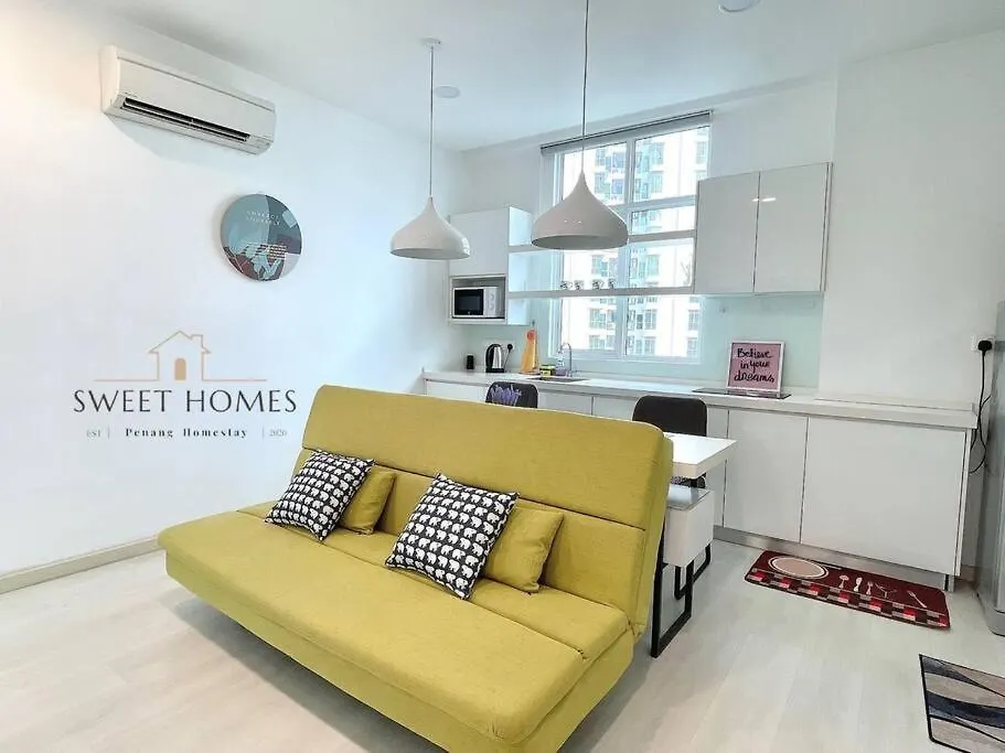 Pool View Stylish Suite At Jelutong Penang 1-4Pax George Town
