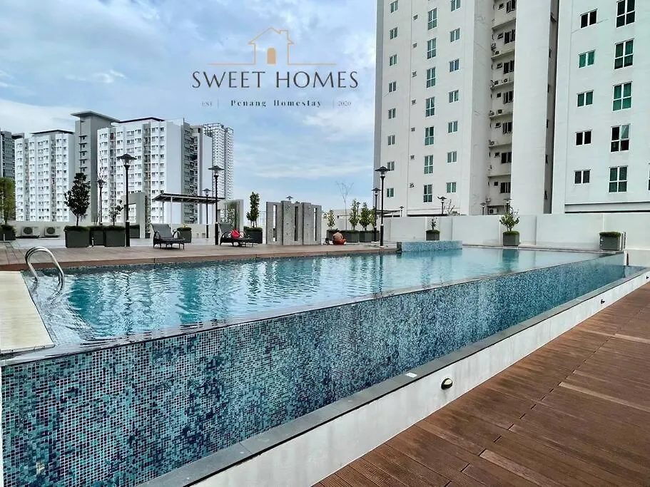 Pool View Stylish Suite At Jelutong Penang 1-4Pax George Town 0*,  Malaysia